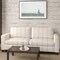 Hampton Sand - Beige & Taupe Stripe Upholstery Fabric 54 Inches"